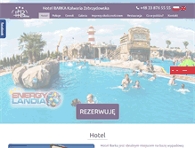 Tablet Screenshot of hotel-barka.pl